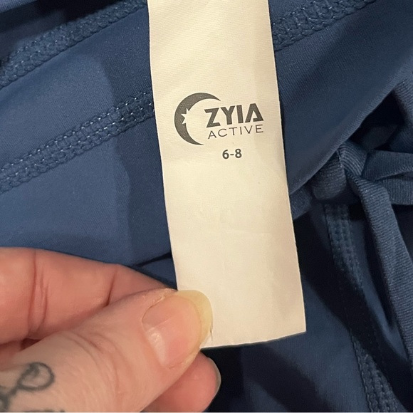 Zyia calm blue pocket drawstring luxe - Picture 3 of 7